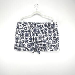 Trina Turk Corbin Shorts Size 16 Chic Geometric Resort Sophisticated Vacation